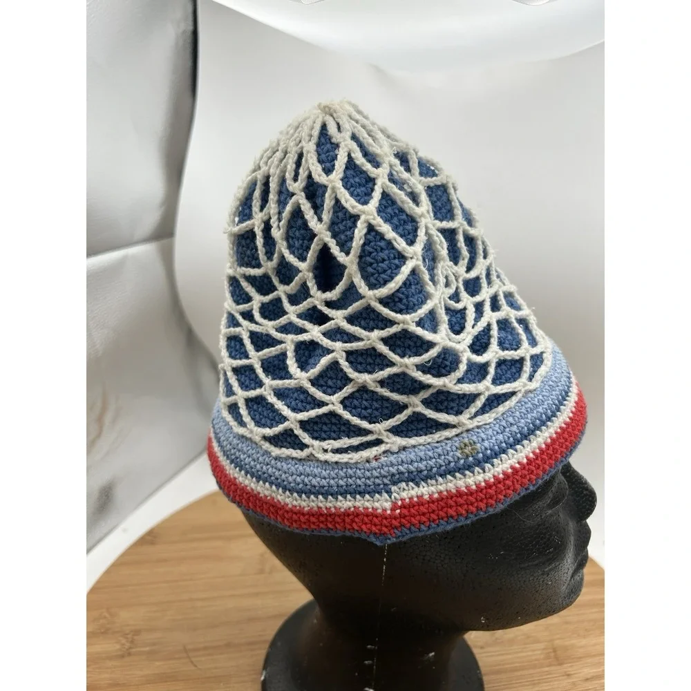 Crochet Child's Winter Beanie Cap‎ With Crab 1-2 Year Old